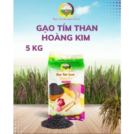GẠO TÍM THAN HOÀNG KIM
